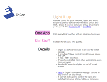 Tablet Screenshot of engen.com
